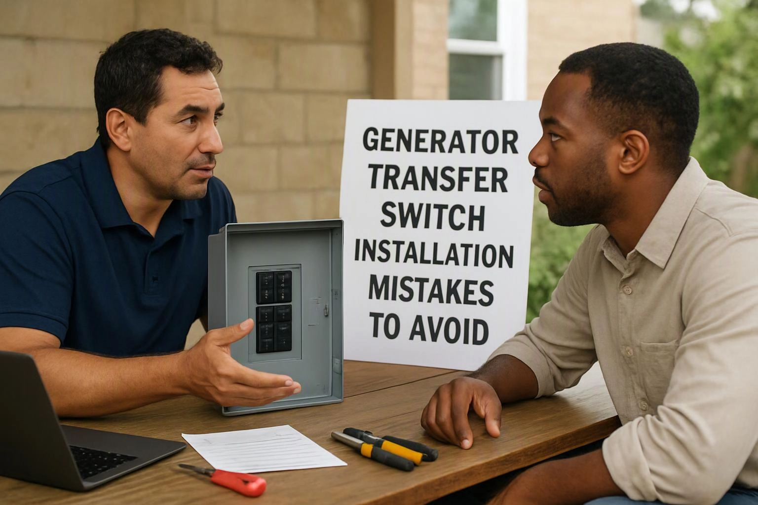 Generator Transfer Switch Installation Mistakes to Avoid