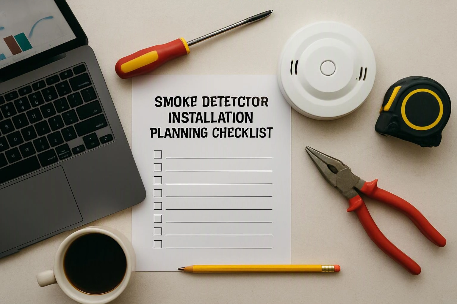 Smoke Detector Installation Planning Checklist